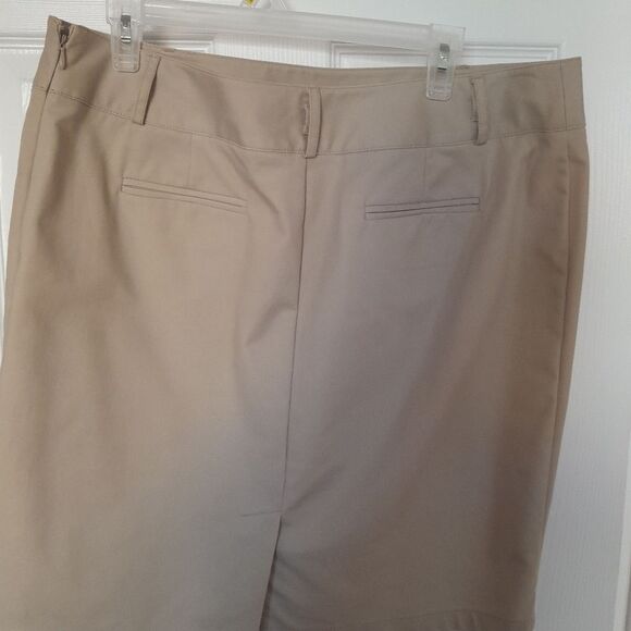 Apt. 9 Tan Skirt Size 16 - Picture 2 of 8